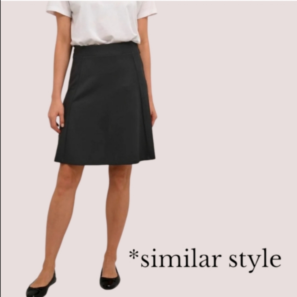 🖤 Vintage Jones New York Petite Viscose Wool Blend A-Line Skirt, Vtg 10 (4/6)
